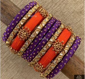 Aari work bridal bangles Mysore